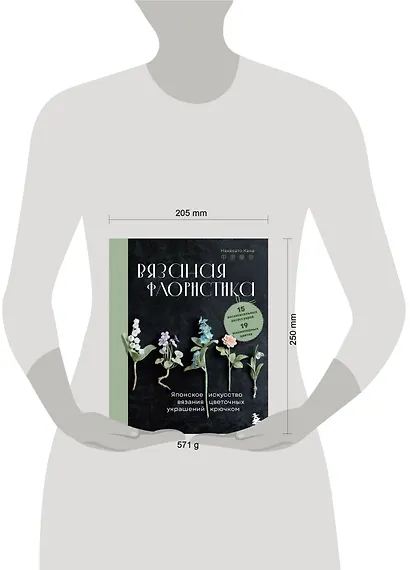 Вязаная флористика. Японское искусство вязания цветочных украшений крючком - фото 7