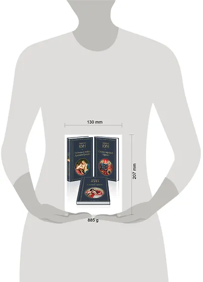 Комплект из 3-х книг. Сказки Николая Куна. Сказки народов Африки, Сказки цыган, Легенды и мифы Древней Греции - фото 6