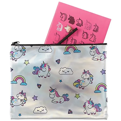 Папка для тетрадей «Unicorn pattern», 28.5 х 21.5 см - фото 2