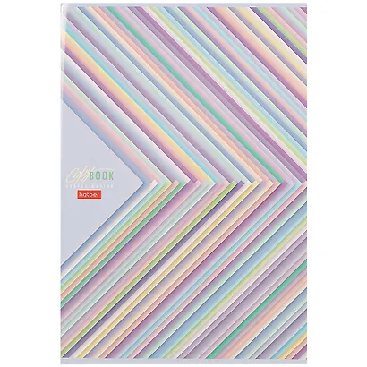 Тетрадь в клетку Hatber, Gentle design, А4, 96 листов, в ассортименте - фото 1