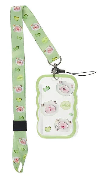 Бейдж "Cute animals", вертикальный, с лентой, в ассортименте - фото 3