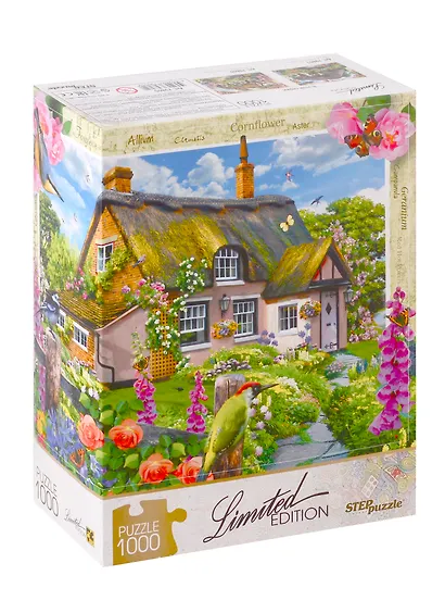Пазл Розовый коттедж (Limited Edition) Step puzzle 1000 эл.,68*48см.. 79805 - фото 1