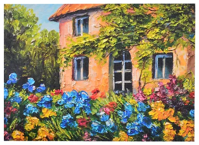 Картина для раскрашивания по номерам. Запах лета. 40x50см арт.06631 - фото 3