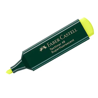 Текстовыделитель жёлтый, Faber-Castell - фото 3