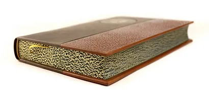 Чингисхан. Верховный властитель Великой степи. Книга в коллекционном кожаном инкрустированном переплете ручной работы с окрашенным и золочёным обрезом - фото 15