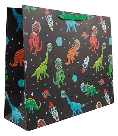 Пакет А3+ 40*50*15 "Dinosaurs" дет., бум.мат.ламинат, ассорти - фото 2
