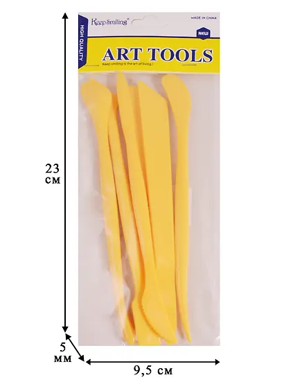 Набор стеков двусторонних для лепки, 6 шт в наборе, пластик - фото 2