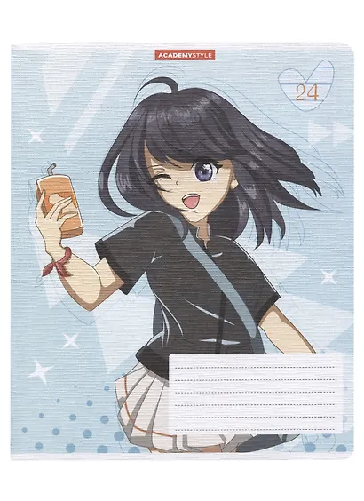Тетрадь в линейку Academy Style, "Аниме", 24 листа - фото 5