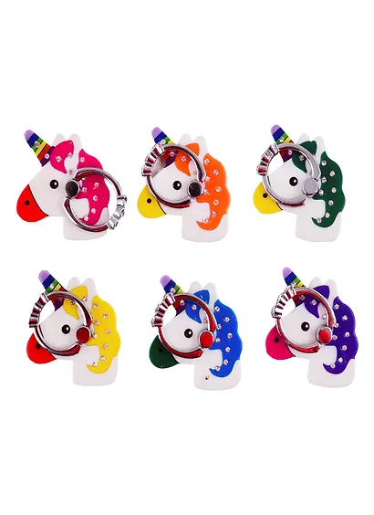 Держатель-кольцо для телефона Единорог (металл) (коробка) - фото 3