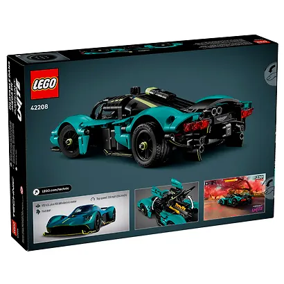 42208 Конструктор детский LEGO Technic Спорткар Aston Martin Valkyrie, 707 деталей, возраст 9+ - фото 3