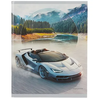 Тетрадь в клетку Listoff, Sports car, 80 листов, в ассортименте - фото 6