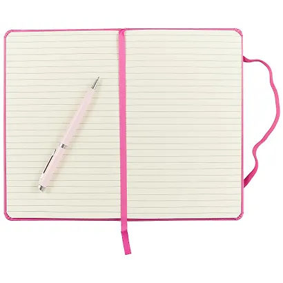 Книга для записей А5 JOY BOOK. Лилово-розовый, 96 листов, линейка - фото 3