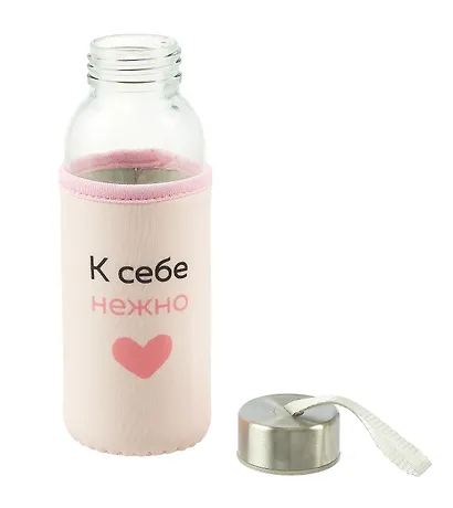 Бутылка в чехле К себе нежно (О. Примаченко) (стекло) (300мл) - фото 6