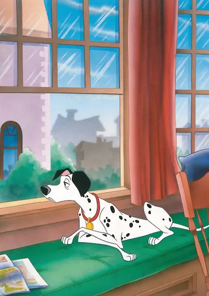 101 далматинец. Пятнистая история. Книга для чтения с цветными картинками - фото 4