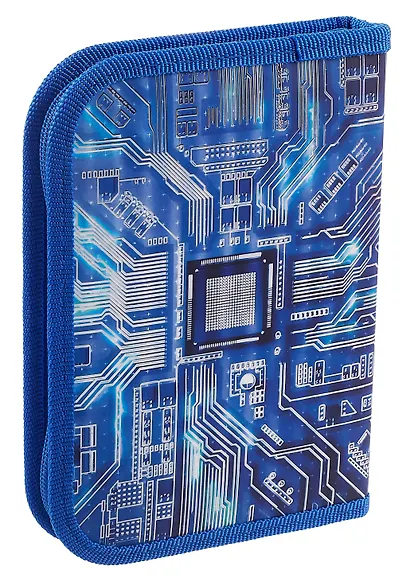 Пенал 1 отделение "Матрица" 19*13 см - фото 2