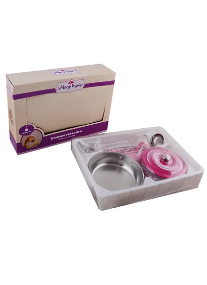 Набор для готовки металлический Mary Poppins Карамель  6 предметов - фото 2