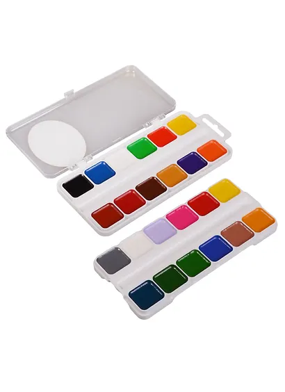 Краски акварельные 24 цвета - фото 3