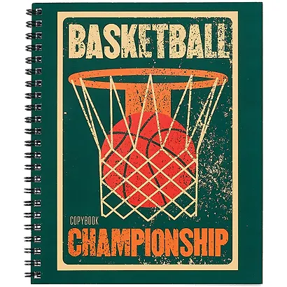 Тетрадь в клетку Listoff, "Спортивный клуб", 96 листов, в ассортименте - фото 6