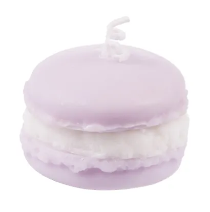 Свеча ароматическая Макарун лавандовый (3,5х4,5) (12-202509-HD-25) - фото 3