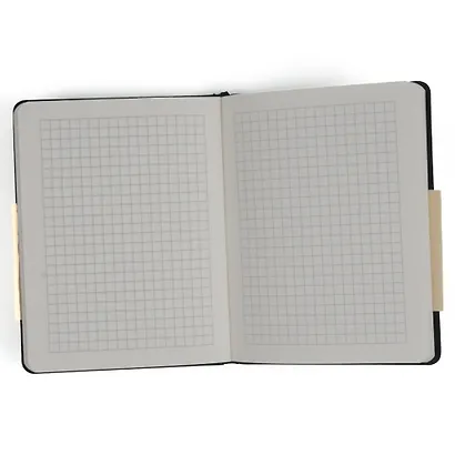 Записная книжка А6 80л кл. "Studio. Бордовый", иск.кожа,интегр.обл., скругл.углы, ляссе - фото 4