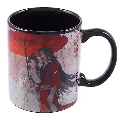 Кружка в подарочной коробке Благословение Небожителей Се Лянь и Хуа Чен цветение сакуры (керамика, деколь) (330мл) (12-7624-Z22) - фото 1