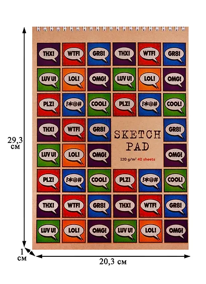 Скетчпад «Комиксы», А5, 40 листов - фото 2