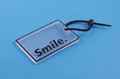 Бейдж "Hello.Smile.Nice.Good", пластик, в ассортименте - фото 7