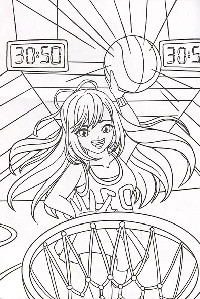 РАСКРАСКА А4 эконом. МИР АНИМЕ - фото 2