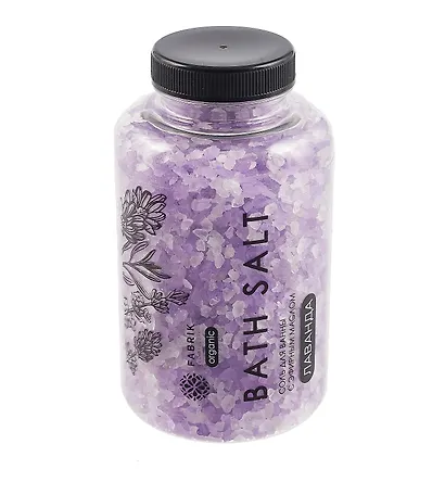 Соль для ванны в баночке с эфирным маслом Лаванда (500г) - фото 1