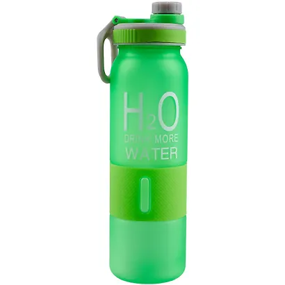 Бутылка H2O Drink more water (пластик) (700мл) (12-16092-A002) - фото 4