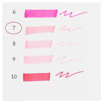 Маркер художественный "Сонет" пастельн. розовый, двухсторон., тонк. и широк.долото, Сонет - фото 3