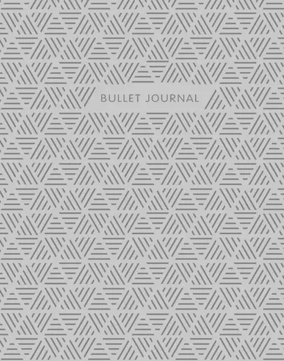 Книга для записей Bullet Journal, 60 листов, стальная - фото 1