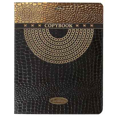 Тетрадь в клетку Hatber, Gold Style, 48 листов, в ассортименте - фото 1