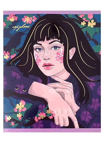 Тетради в клетку Listoff, Girls style, 48 листов, 10 штук, в ассортименте - фото 7