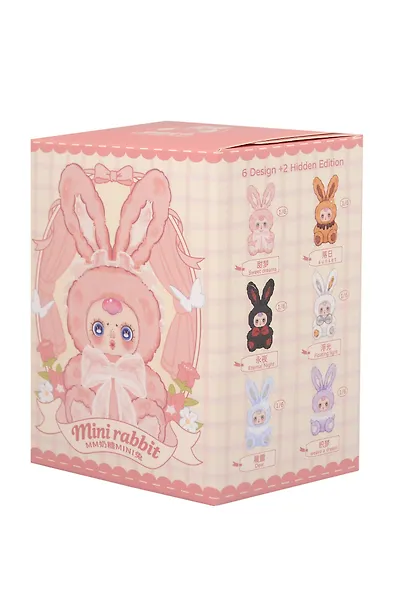 Игрушка Девочка в костюме кролика (14см) (пластик, текстиль) (Blind Box) (12-81013-202510-SPT-07) - фото 2