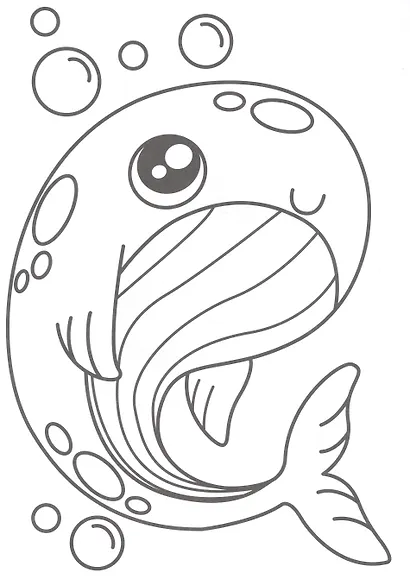 РАСКРАСКА С МЕЛКАМИ. ПОДВОДНЫЙ МИР - фото 2