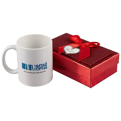 Подарочная коробка «Металлик красный» маленькая - фото 3