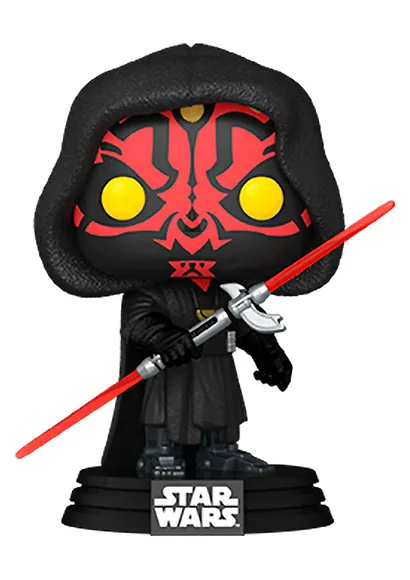 Фигурка Funko POP! Bobble Star Wars Darkside Darth Maul in Robe (740), Fun80771 - фото 1