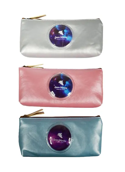 Пенал на молнии Космос (ПВХ) (20х8) - фото 5