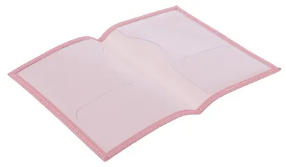 Обложка для паспорта bookvalno, цвет розовый  (экокожа) (ОПН2025-3) - фото 3