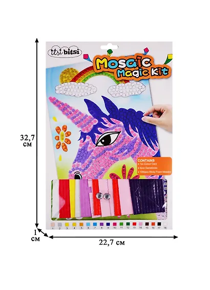 Мозаика EVA конверт Единорог - фото 2