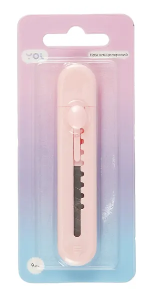 Нож канцелярский "Pastel colors", в ассортименте, Yoi - фото 6