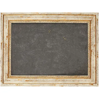 Рама со стеклом, пластик, золото с патиной, 21 х 30 см - фото 1