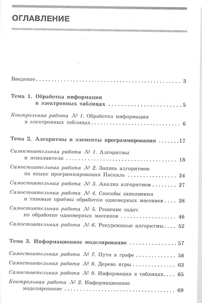 Информатика. 11 класс. Базовый уровень.  Самостоятельные и контрольные работы - фото 2