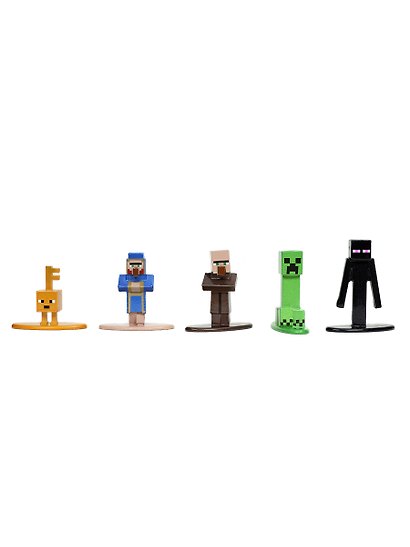 Набор фигурок Nano Майнкрафт Minecraft wave 4 (4см) (20 шт) (32329) (ТоуR46) - фото 6