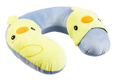 Подушка на шею с маской «Утка», (30х30 см) - фото 7