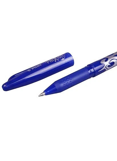 Ручка гелевая Pilot, Frixion BL-FR-7 (L), пиши-стирай синяя - фото 3