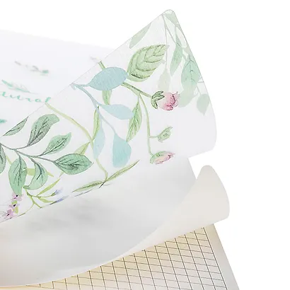 Тетрадь B5 80 листов, клетка, "Natural flowers" - фото 4