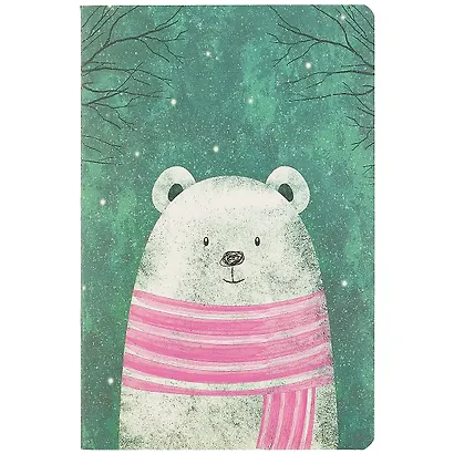 Тетрадь в линейку Kairui, Winter animals, 32 листа, в ассортименте - фото 4