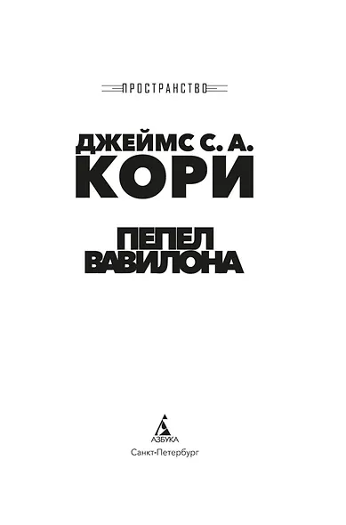 Пространство. Книга 6. Пепел Вавилона - фото 8